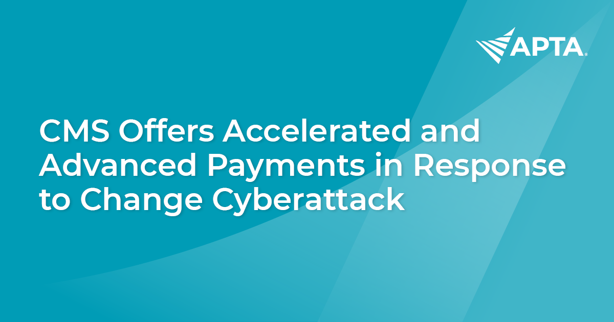 News CMS Offers Accelerated and Advanced Payments in Response to